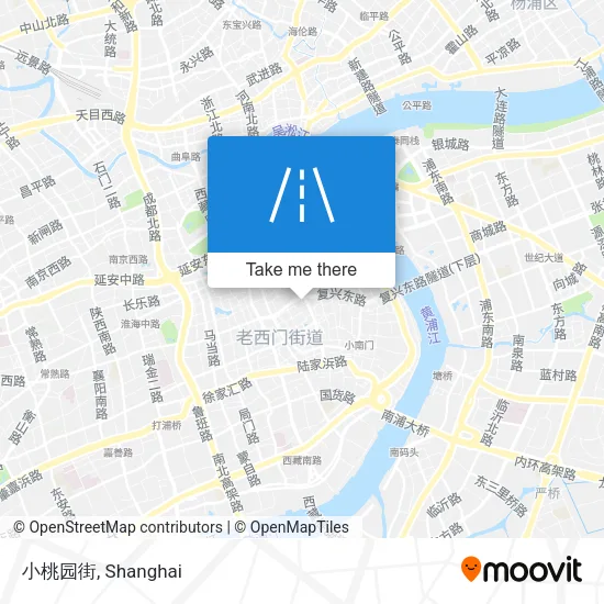 小桃园街 map
