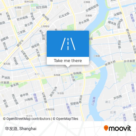 华发路 map