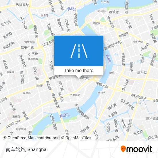 南车站路 map