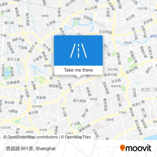 愚园路361弄 map