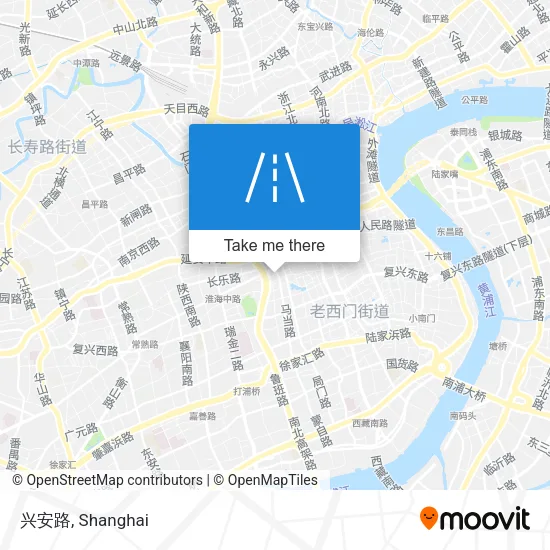 兴安路 map