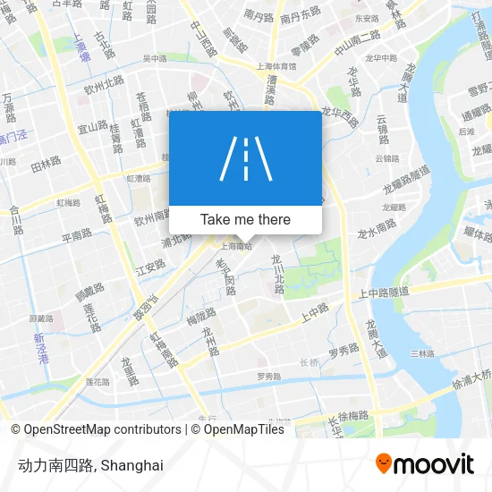 动力南四路 map