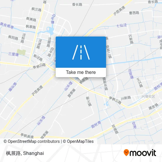 枫展路 map