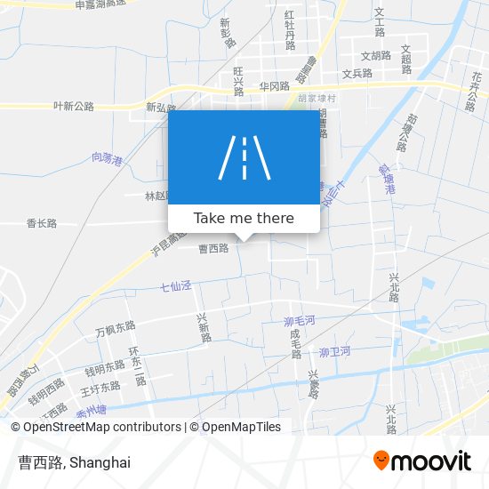 曹西路 map