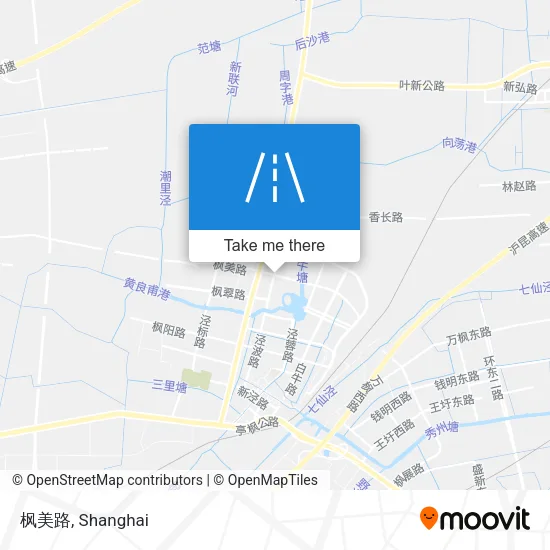 枫美路 map