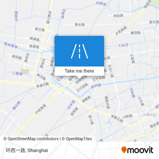 环西一路 map