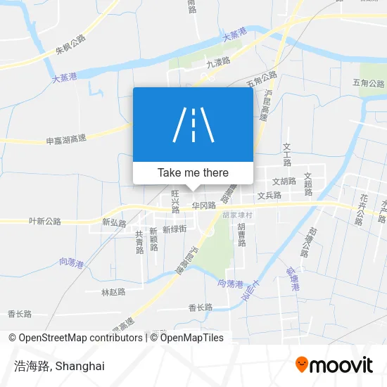 浩海路 map