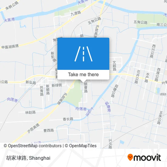 胡家埭路 map