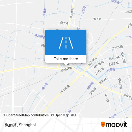 枫丽路 map