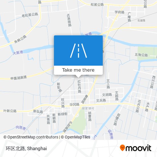 环区北路 map