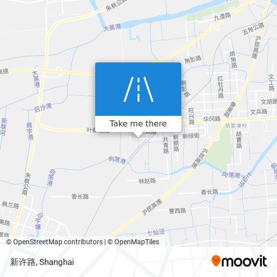 新许路 map