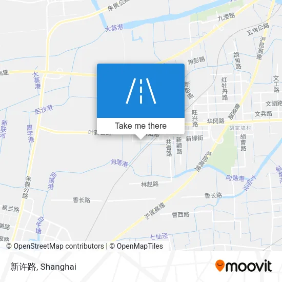 新许路 map