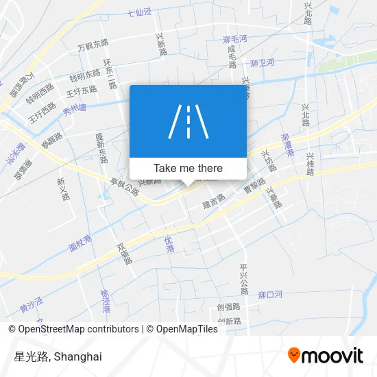 星光路 map