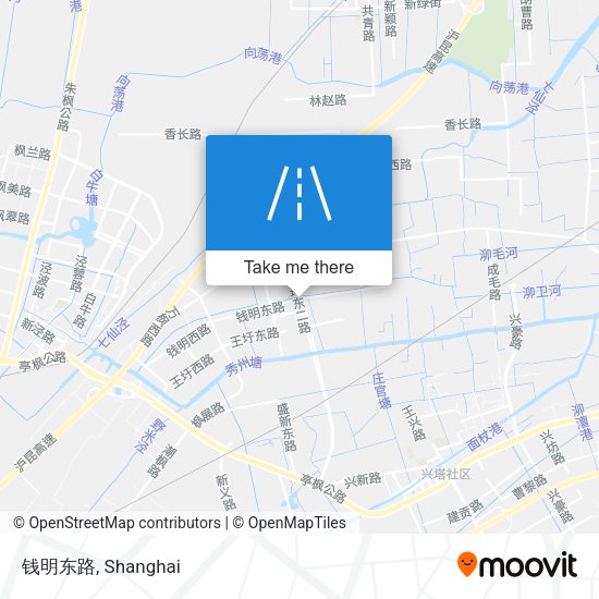 钱明东路 map