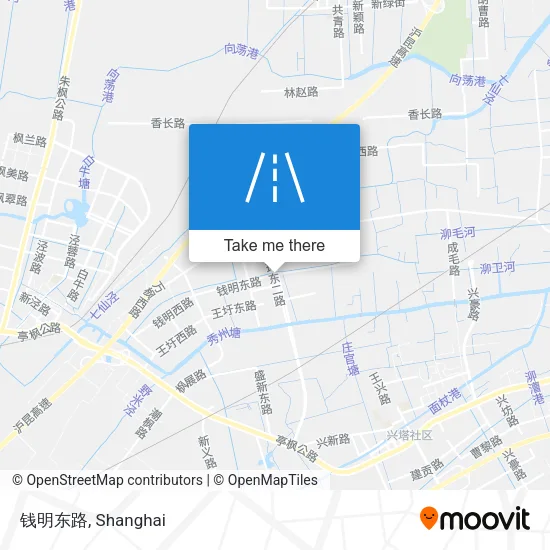 钱明东路 map