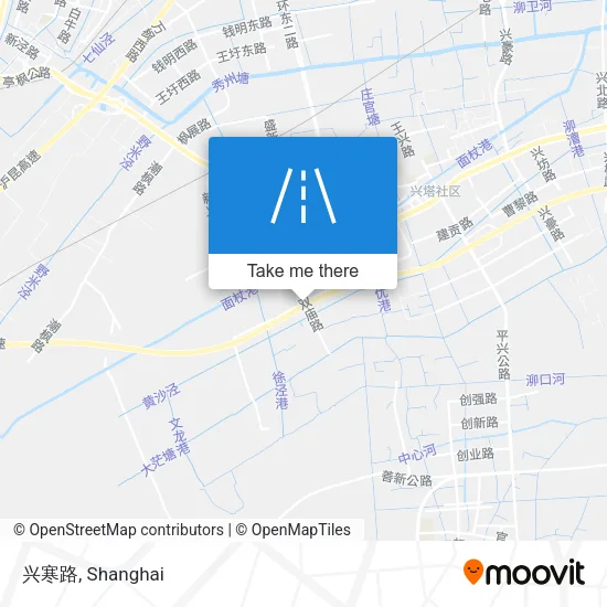 兴寒路 map