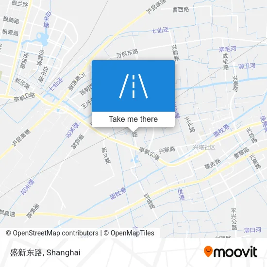 盛新东路 map