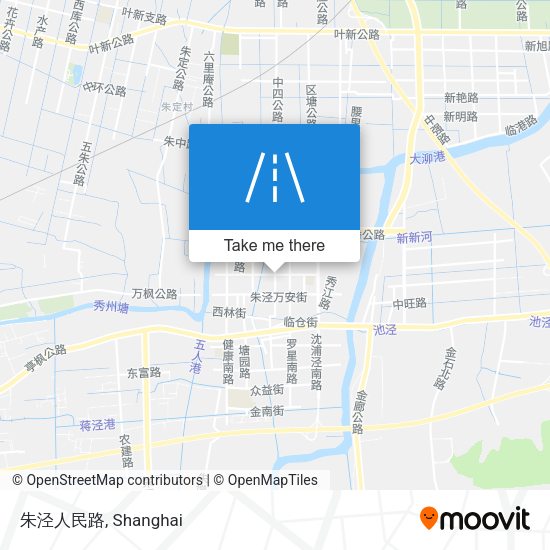 朱泾人民路 map
