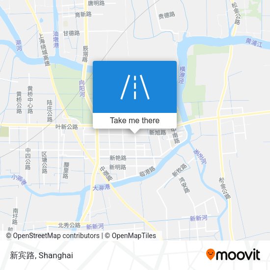 新宾路 map