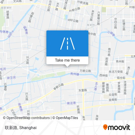 联新路 map