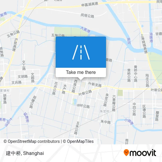 建中桥 map