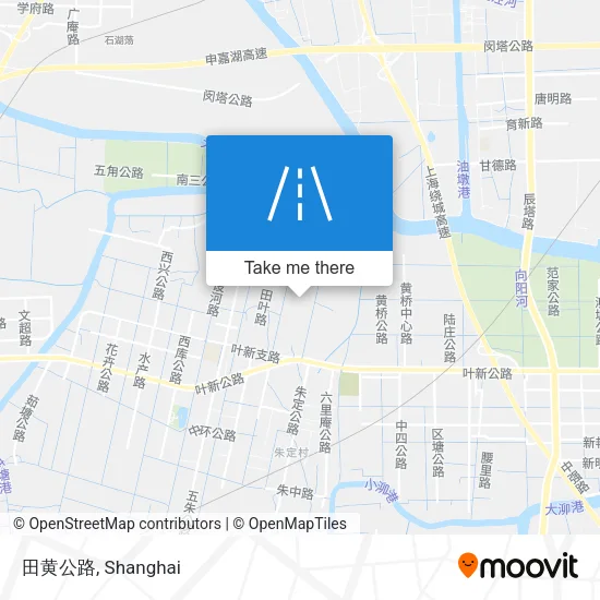 田黄公路 map