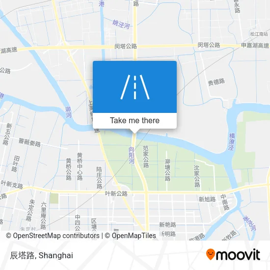 辰塔路 map