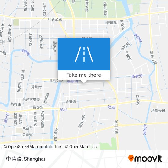 中涛路 map