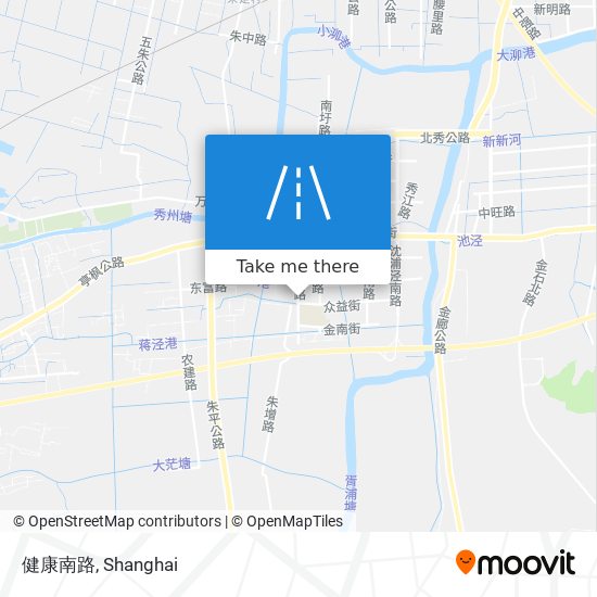 健康南路 map