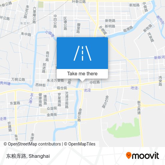 东粮库路 map