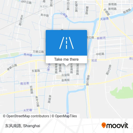 东风南路 map