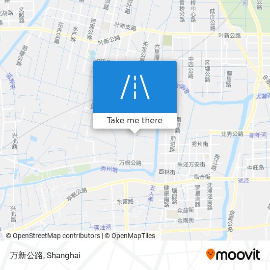 万新公路 map