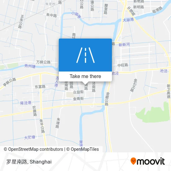 罗星南路 map