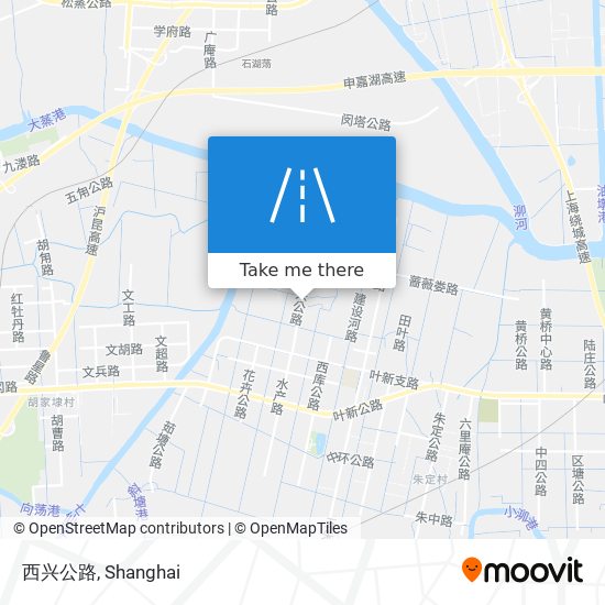 西兴公路 map