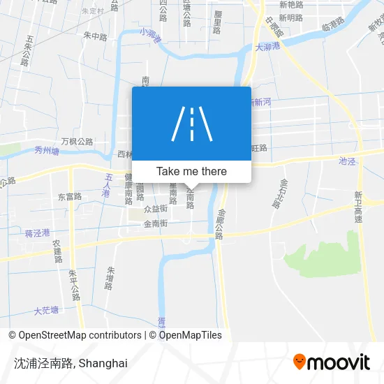 沈浦泾南路 map
