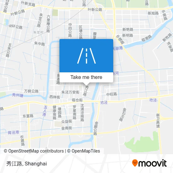 秀江路 map