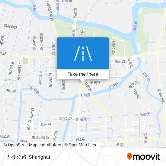 古楼公路 map