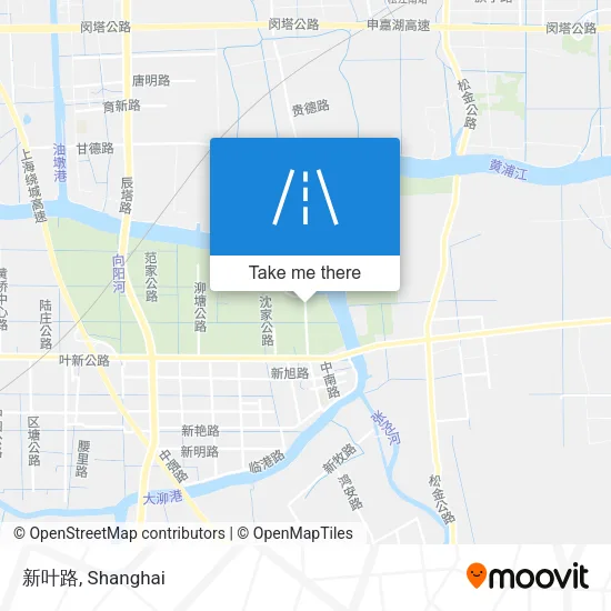 新叶路 map