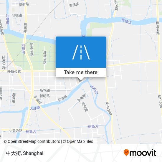 中大街 map