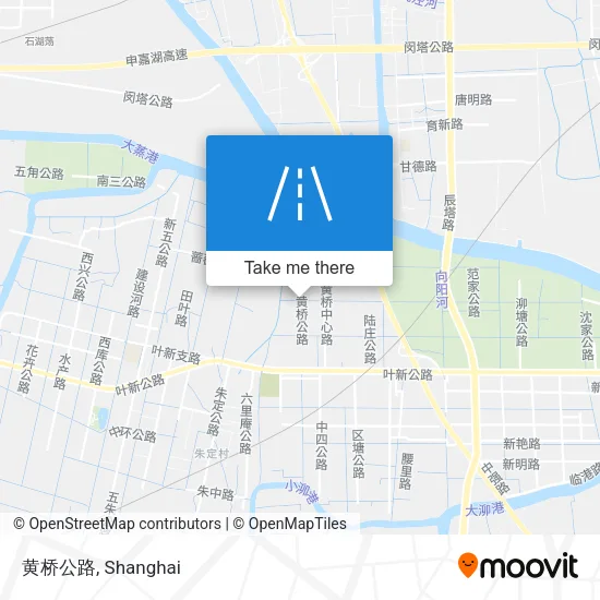 黄桥公路 map