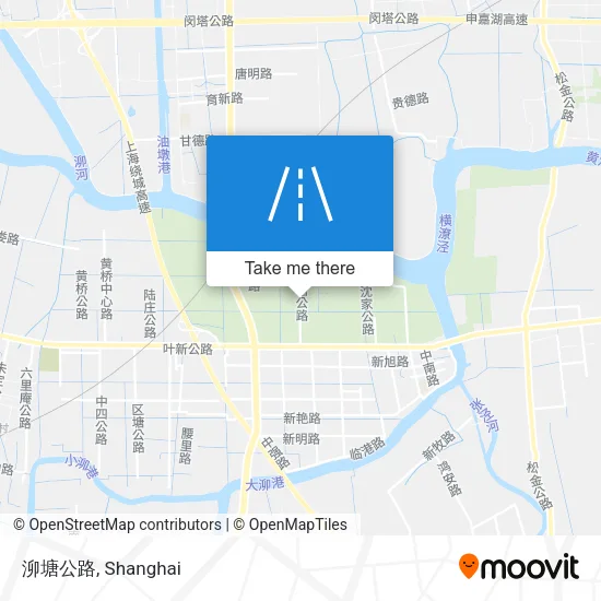 泖塘公路 map
