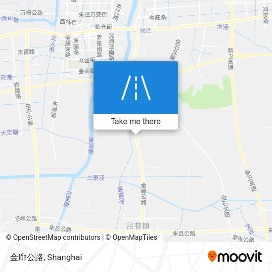 金廊公路 map