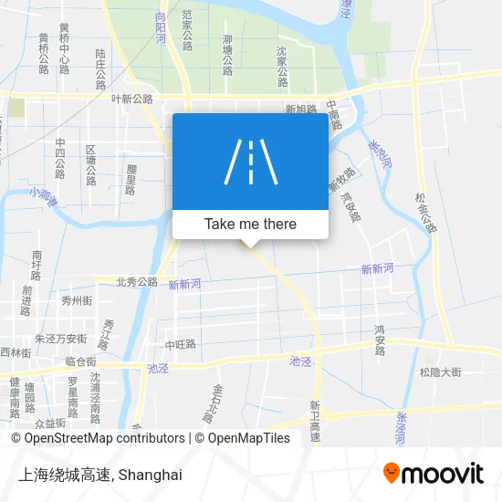 上海绕城高速 map