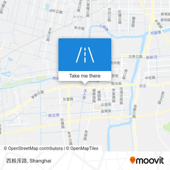 西粮库路 map