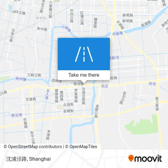 沈浦泾路 map