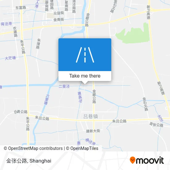金张公路 map