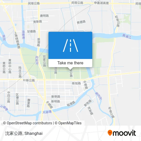 沈家公路 map