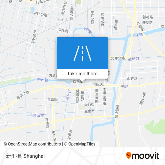 新汇街 map
