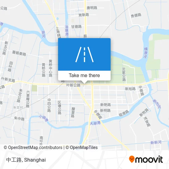 中工路 map