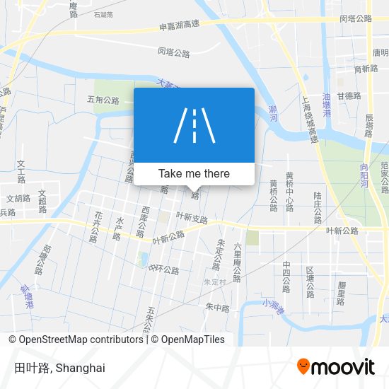 田叶路 map